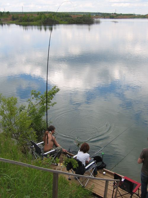 Рыбалка с друзьями в Спас-Каменке