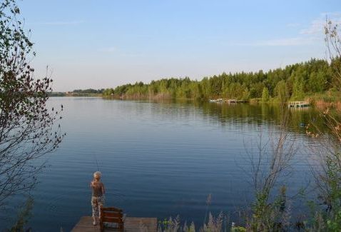 Озеро в Спас-Каменка
